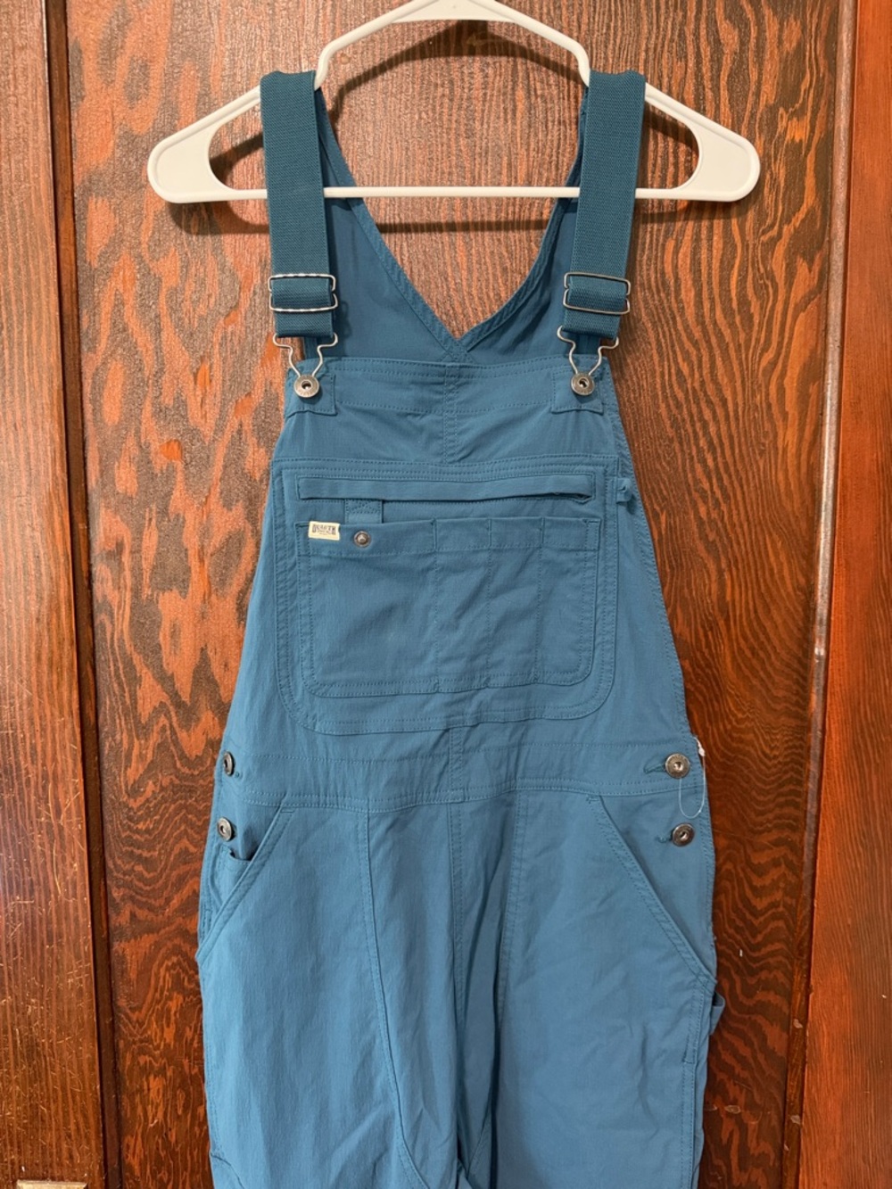 Duluth Trading Co Teal Blue Overalls - Picture 2 of 10